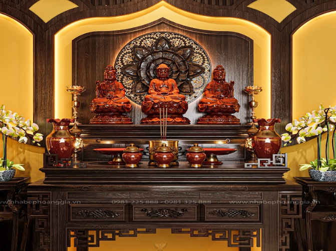 bàn thờ mật tông